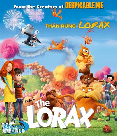 B853 - Dr Seuss The Lorax - Thần Rừng Lorax 2D 25G (DTS-HD 5.1) 